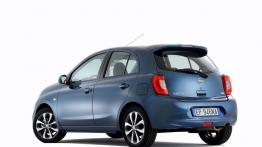 Nissan Micra K13 Facelifting (2013) - tył - reflektory wyłączone