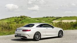 Mercedes klasy S Coupe (2014) - widok z tyłu