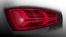 Audi Q7 II (2015) - szkic elementu nadwozia