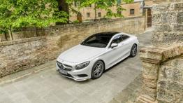 Mercedes klasy S Coupe (2014) - widok z góry