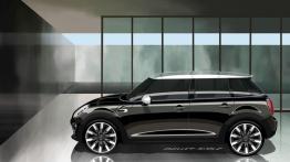 Mini Cooper D 2014 - wersja 5-drzwiowa - szkic auta