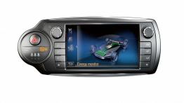 Toyota Yaris III Facelifting (2014) - panel systemu multimedialnego