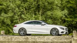 Mercedes klasy S Coupe (2014) - prawy bok