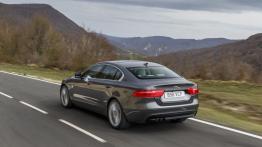 Jaguar XE 2.0d Ammonite Grey (2015) - widok z tyłu