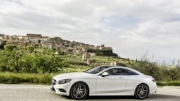 Mercedes klasy S Coupe (2014) - lewy bok