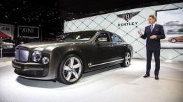 Bentley Mulsanne Speed (2015) - oficjalna prezentacja auta