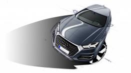 Audi Q7 II (2015) - szkic auta