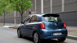 Nissan Micra K13 Facelifting (2013) - widok z tyłu