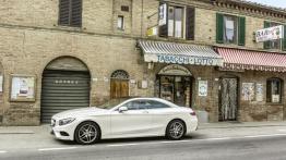 Mercedes klasy S Coupe (2014) - lewy bok