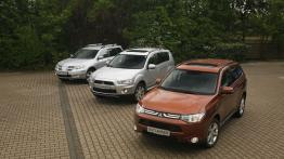 Mitsubishi Outlander III - widok z góry