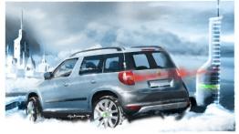 Skoda Yeti 2011 - widok z tyłu