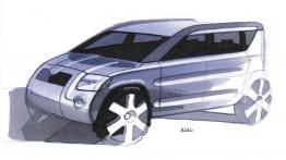 Skoda Yeti 2011 - szkic auta