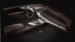 Audi Q7 II (2015) - szkic wnętrza