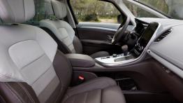 Renault Espace V Initiale Paris (2015) - widok ogólny wnętrza z przodu