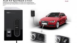 Audi A3 III Sportback e-tron (2013) - szkice - schematy - inne ujęcie