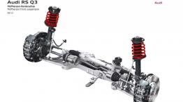 Audi RS Q3 (2014) - zawieszenie przednie