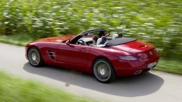 Mercedes SLS AMG Roadster 2012 - widok z góry