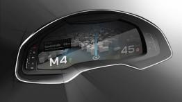 Audi Q7 II (2015) - szkic wnętrza