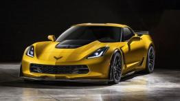 Chevrolet Corvette C7 Z06 (2015) - przód - reflektory włączone