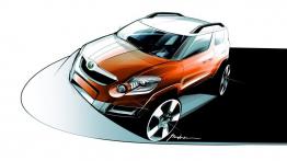 Skoda Yeti 2011 - szkic auta