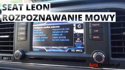 Seat Leon - rozpoznawanie mowy