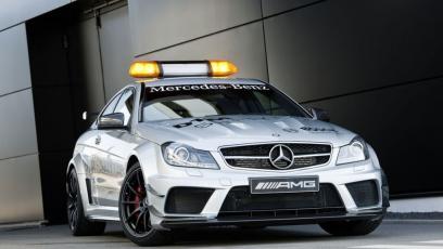 Mercedes C63 AMG Coupe Black Series Safety Car