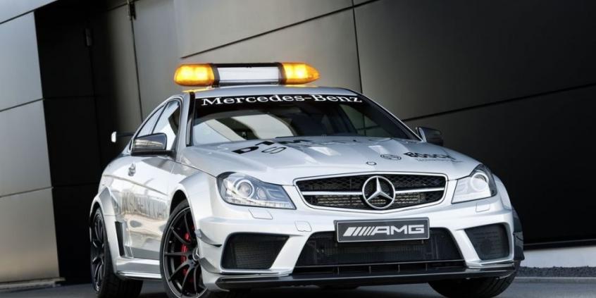 Mercedes C63 AMG Coupe Black Series Safety Car