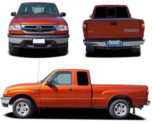 Szkic techniczny Mazda Seria B IV