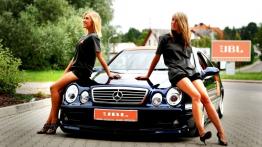 Mercedes CLK JBL - przód - reflektory wyłączone