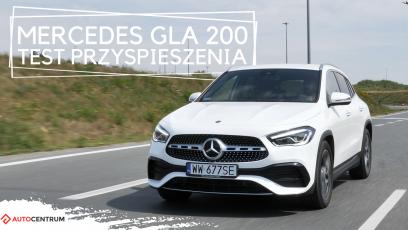 Mercedes-Benz GLA 200 1.3 163 KM (AT) - przyspieszenie 0-100 km/h