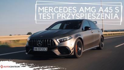 Mercedes-Benz AMG A45 S 4matic+ 2.0 421 KM (AT) - przyspieszenie 0-100 km/h
