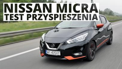 Nissan Micra 1.0 DIG-T 117 KM (MT) - przyspieszenie 0-100 km/h