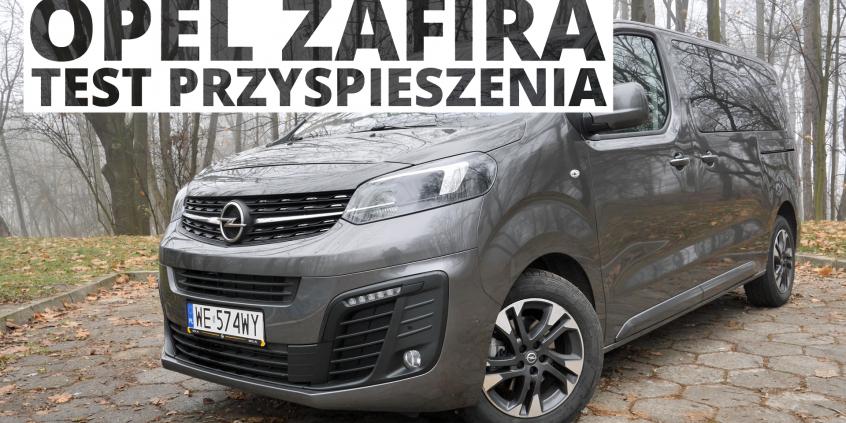 Opel Zafira 2.0 Diesel 177 KM (AT) - przyspieszenie 0-100 km/h