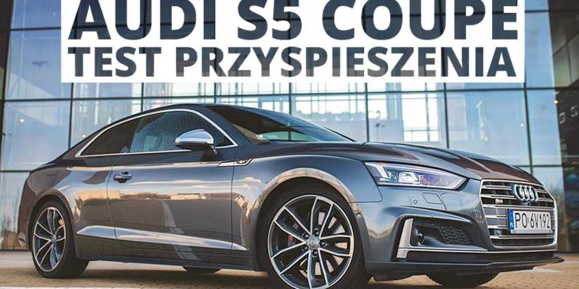 Audi S5 Coupe 3.0 TFSI 354 KM (AT) - przyspieszenie 0-100 km/h