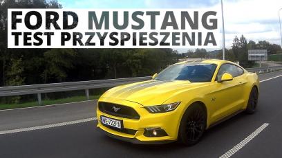 Ford Mustang GT 5.0 V8 421 KM (AT) - przyspieszenie 0-100 km/h