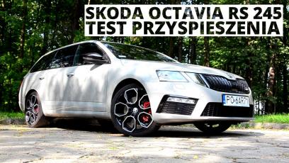 Skoda Octavia RS 245 Kombi 2.0 TSI 245 KM (AT) - przyspieszenie 0-100 km/h