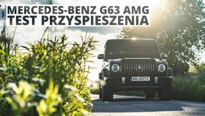 Mercedes-Benz G63 AMG 4.0 V8 585 KM (AT) - przyspieszenie 0-100 km/h