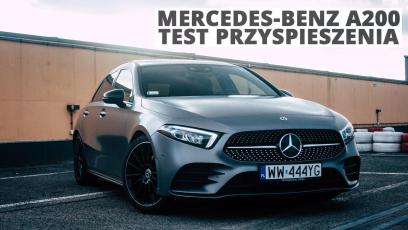 Mercedes-Benz A200 1.3 163 KM (AT) - przyspieszenie 0-100 km/h