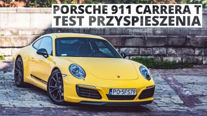 Porsche 911 Carrera T 3.0 370 KM (AT) - przyspieszenie 0-100 km/h