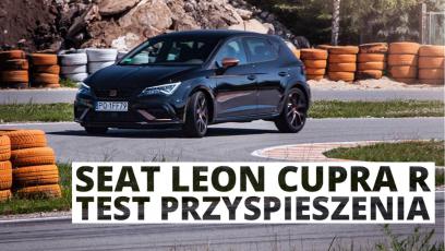 Seat Leon Cupra R 2.0 TSI 310 KM (MT) - przyspieszenie 0-100 km/h
