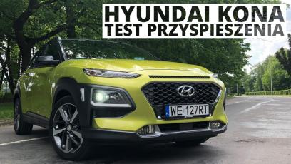 Hyundai Kona 1.6 T-GDI 177 KM (AT) - przyspieszenie 0-100 km/h