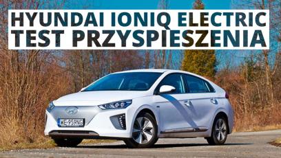 Hyundai IONIQ Electric 120 KM (AT) - przyspieszenie 0-100 km/h