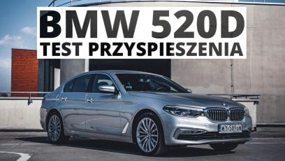 BMW 520d 2.0 Diesel 190 KM (AT) - przyspieszenie 0-100 km/h