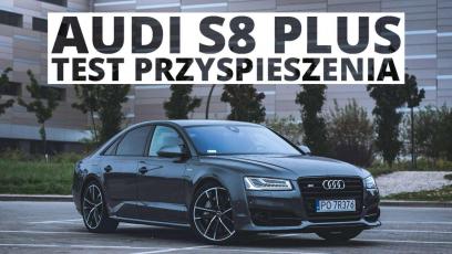 Audi S8 Plus 4.0 V8 605 KM (AT) - przyspieszenie 0-100 km/h