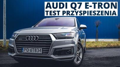 Audi Q7 e-tron 3.0 TDI 373 KM (AT) - przyspieszenie 0-100 km/h