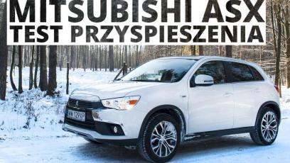 Mitsubishi ASX 1.6 2WD 117 KM (MT) - przyspieszenie 0-100 km/h