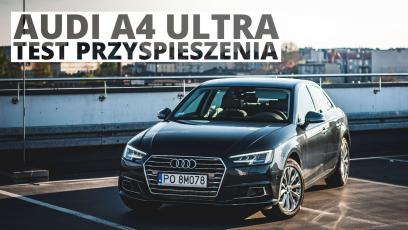 Audi A4 2.0 TFSI Ultra 190 KM (AT) - przyspieszenie 0-100 km/h