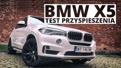 BMW X5 xDrive40e 313 KM (AT) - przyspieszenie 0-100 km/h 