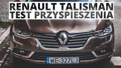 Renault Talisman 1.6 Energy TCe 200 KM (AT) - przyspieszenie 0-100 km/h 