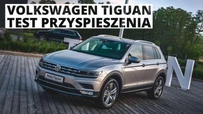 Volkswagen Tiguan 2.0 TDI 150 KM (AT) - przyspieszenie 0-100 km/h 